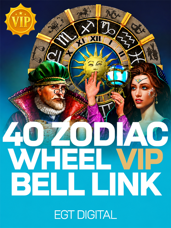 40 Zodiac Wheel Bell Link