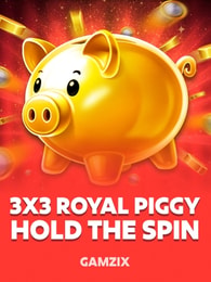 3x3 Royal Piggy: Hold the Spin