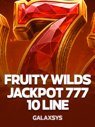 Fruity Wilds: Jackpot 777 10 lines
